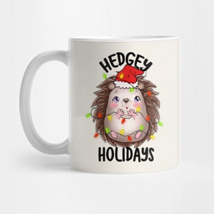 Hedgey Holidays Mug